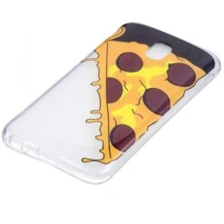 Coque Silicone Galaxy J3 2017 / J3 Pro Pizza Jaune -All For Phone Magasin coque galaxy j3 2017 frac2169 2