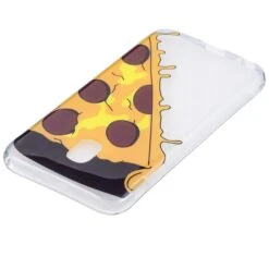 Coque Silicone Galaxy J3 2017 / J3 Pro Pizza Jaune -All For Phone Magasin coque galaxy j3 2017 frac2169 3