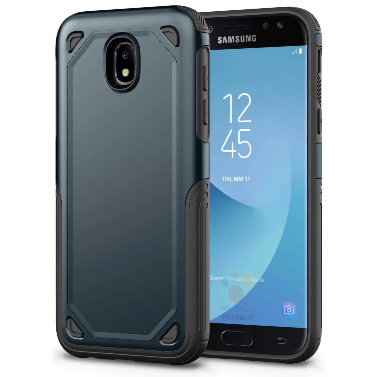Coque Antichoc Galaxy J3 2017 / J3 Pro Rough Armor Bleu Foncé 3 Coque Antichoc Galaxy J3 2017 / J3 Pro Rough Armor Bleu Foncé