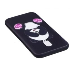 Coque Silicone Samsung Galaxy J3 2017 Lovely Panda Noir -All For Phone Magasin coque galaxy j3 2017 frac2420 3