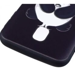 Coque Silicone Samsung Galaxy J3 2017 Lovely Panda Noir -All For Phone Magasin coque galaxy j3 2017 frac2420 5