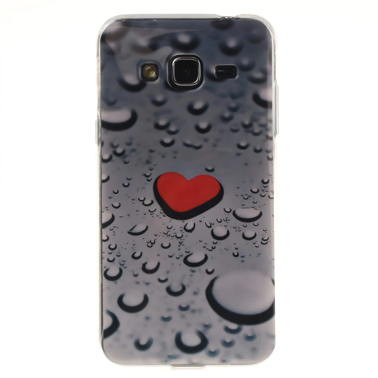 Coque Silicone Galaxy J3 / Galaxy J3 2016 Gouttes D'eau Gris 3 Coque Silicone Galaxy J3 / Galaxy J3 2016 Gouttes D'eau Gris