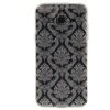 Coque Silicone Galaxy J3 / Galaxy J3 2016 Fleurs De Damas Noir -All For Phone Magasin coque galaxy j3 frac2375