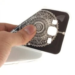 Coque Silicone Galaxy J3 / Galaxy J3 2016 Dreamcatcher Noir -All For Phone Magasin coque galaxy j3 frac2377 5
