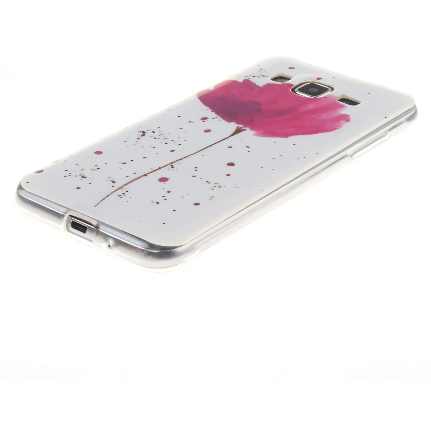 Coque Silicone Galaxy J3 / Galaxy J3 2016 Coquelico Blanc 5 Coque Silicone Galaxy J3 / Galaxy J3 2016 Coquelico Blanc – Image 3