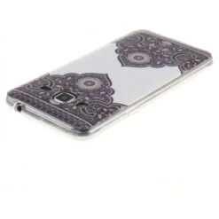 Coque Silicone Galaxy J3 / Galaxy J3 2016 Symetrique Noir -All For Phone Magasin coque galaxy j3 frac2380 3