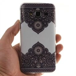 Coque Silicone Galaxy J3 / Galaxy J3 2016 Symetrique Noir -All For Phone Magasin coque galaxy j3 frac2380 4