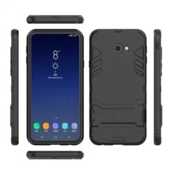 Coque Antichoc Galaxy J4 Plus Avec Petit Support Cool Guard Noir -All For Phone Magasin coque galaxy j4 plus frac2785 4