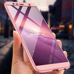Coque De Protection Détachable Galaxy J4+ Et J4 Prime GKK Rose -All For Phone Magasin coque galaxy j4 plus frac2804 3