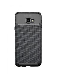 Coque Antichoc Galaxy J4 Plus - Style Fibre De Carbone Noir -All For Phone Magasin coque galaxy j4 plus frac4103 4