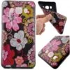 Coque Silicone Galaxy J5 2016 Fleurs Noir 2 Coque Silicone Galaxy J5 2016 Fleurs Noir -All For Phone Magasin coque galaxy j5 2016 frac2360