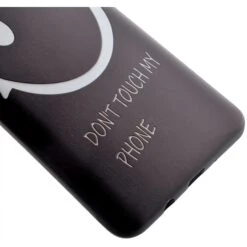 Coque Silicone Galaxy J5 2016 Smiling Face Noir -All For Phone Magasin coque galaxy j5 2016 frac2361 2