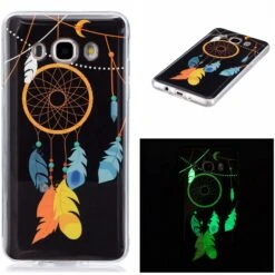 Coque Silicone Galaxy J5 2016 Attrape-rêves Noir