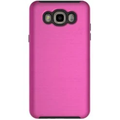Coque Silicone Galaxy J5 2016 Antichoc 2 En 1 Fushia -All For Phone Magasin coque galaxy j5 2016 frac2387 2