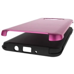 Coque Silicone Galaxy J5 2016 Antichoc 2 En 1 Fushia -All For Phone Magasin coque galaxy j5 2016 frac2387 4