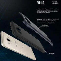 Coque Silicone Galaxy J5 2016 Antichoc 2 En 1 Or -All For Phone Magasin coque galaxy j5 2016 frac2388 8