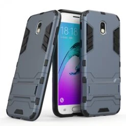 Coque Silicone Galaxy J5 2017 Cool Guard Bleu Foncé -All For Phone Magasin coque galaxy j5 2017 frac2923 4