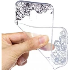 Coque Silicone Galaxy J5 Et J5 Pro Fleurs Transparent -All For Phone Magasin coque galaxy j5 pro 2017 frac2158 4