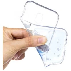 Coque Silicone Galaxy J5 Et J5 Pro Eau Bleu -All For Phone Magasin coque galaxy j5 pro 2017 frac2159 4