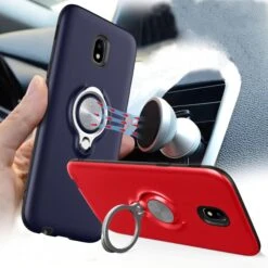 Coque De Protection Galaxy J5 2017 / J5 Pro 2017 Magnetic Rouge -All For Phone Magasin coque galaxy j5 pro 2017 frac2167 1