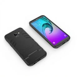 Coque Antichoc Galaxy J6 2018 Cool Guard Noir -All For Phone Magasin coque galaxy j6 2018 frac2741 2