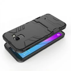 Coque Antichoc Galaxy J6 2018 Cool Guard Noir -All For Phone Magasin coque galaxy j6 2018 frac2741 3