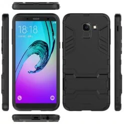 Coque Antichoc Galaxy J6 2018 Cool Guard Noir -All For Phone Magasin coque galaxy j6 2018 frac2741 6