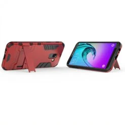 Coque Antichoc Galaxy J6 2018 Cool Guard Rouge -All For Phone Magasin coque galaxy j6 2018 frac2743 4