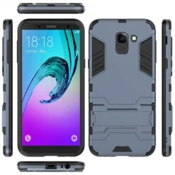 Coque Antichoc Galaxy J6 2018 Cool Guard Bleu Foncé -All For Phone Magasin coque galaxy j6 2018 frac2744 3