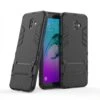Coque Antichoc Galaxy J6 Plus Avec Petit Support Cool Guard Noir -All For Phone Magasin coque galaxy j6 plus frac2774