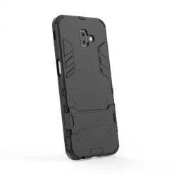 Coque Antichoc Galaxy J6 Plus Avec Petit Support Cool Guard Noir -All For Phone Magasin coque galaxy j6 plus frac2774 5