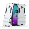 Coque Antichoc Galaxy J6 Plus Avec Petit Support Cool Guard Blanc -All For Phone Magasin coque galaxy j6 plus frac2775