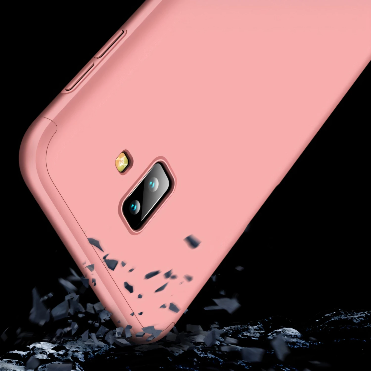 Coque Détachable Galaxy J6 Plus GKK Rose 8 Coque Détachable Galaxy J6 Plus GKK Rose – Image 6