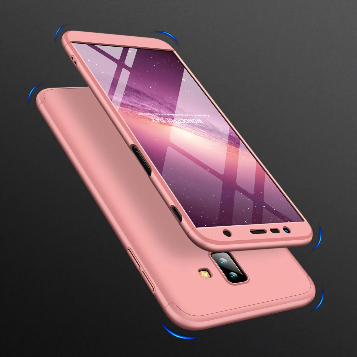 Coque Détachable Galaxy J6 Plus GKK Rose 3 Coque Détachable Galaxy J6 Plus GKK Rose