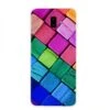 Coque Silicone Fantaisie Samsung Galaxy J6 Plus Blocs Colorés -All For Phone Magasin coque galaxy j6 plus frac2813