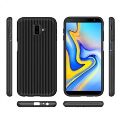Coque De Protection Galaxy J6 Plus Suitcase Noir -All For Phone Magasin coque galaxy j6 plus frac2888 1