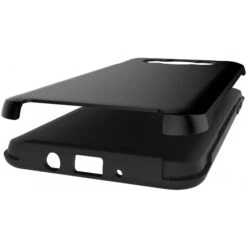 Coque Antichoc Galaxy J7 2016 Aspect Brossé Noir -All For Phone Magasin coque galaxy j7 2016 frac2390 4