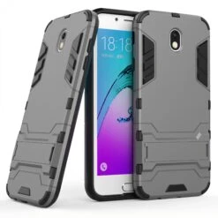Coque Antichoc Samsung Galaxy J7 2017 Cool Guard Gris