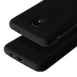 Coque Silicone Galaxy J7 2017 Soft Touch Noir -All For Phone Magasin coque galaxy j7 2017 frac3282 4