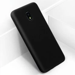 Coque Silicone Galaxy J7 2017 Soft Touch Noir -All For Phone Magasin coque galaxy j7 2017 frac3282 6