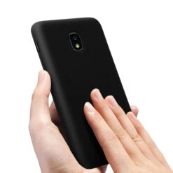 Coque Silicone Galaxy J7 2017 Soft Touch Noir -All For Phone Magasin coque galaxy j7 2017 frac3282 8
