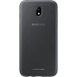 Coque Galaxy J7 2017 Jelly Cover Noir Samsung Officiel EF-AJ730