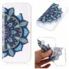 Coque Silicone Galaxy J7 2017 / J7 Pro Demi Fleur Transparent