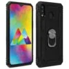 Coque Antichoc Galaxy M20 XSSIVE Avec Anneau Metallique Noir -All For Phone Magasin coque galaxy m20 frac3185