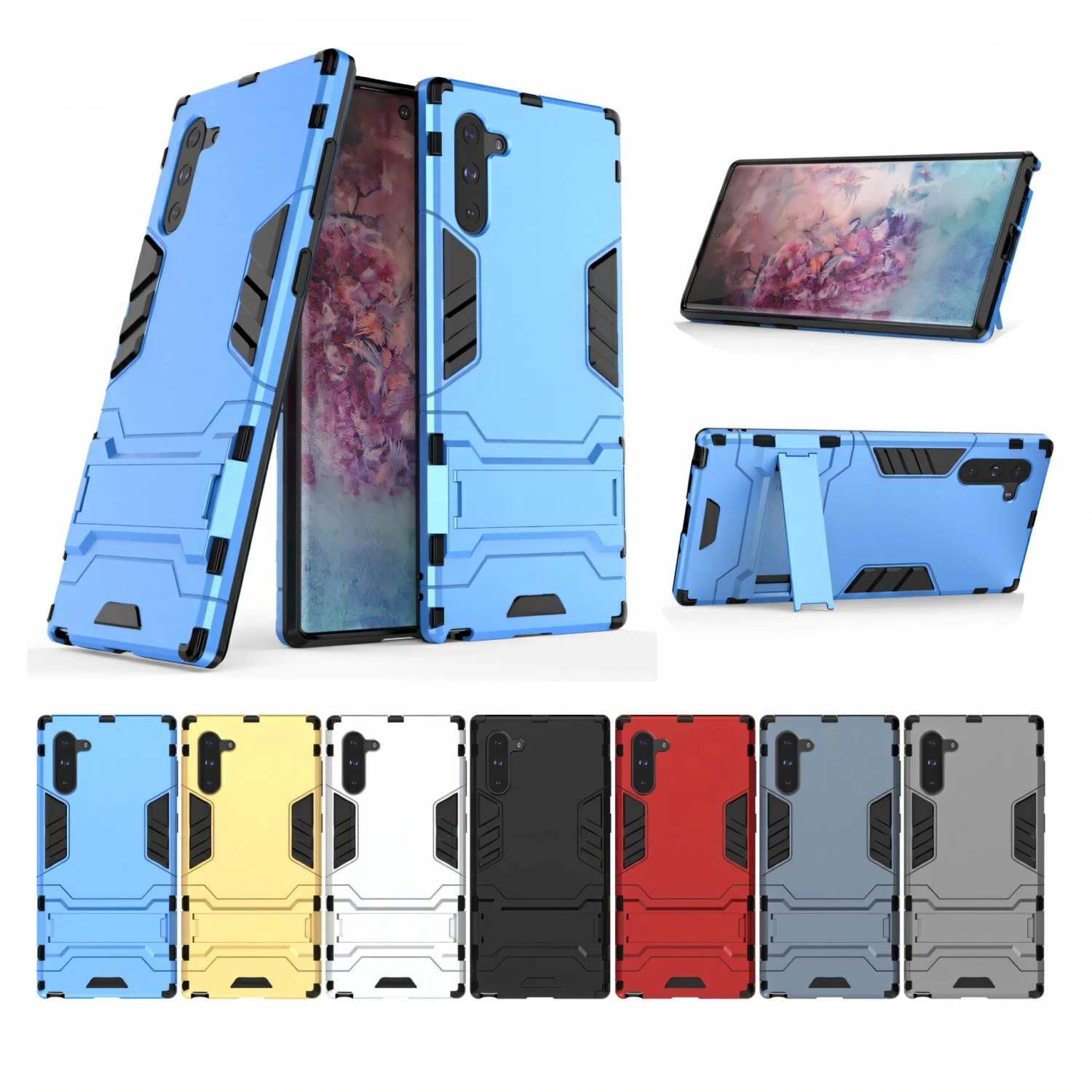 Coque Antichoc Galaxy Note 10 Hybride Cool Armor Noir 12 Coque Antichoc Galaxy Note 10 Hybride Cool Armor Noir – Image 10