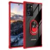 Coque Antichoc Galaxy Note 20 Ultra Hybride Transparent Avec Anneau - Rouge -All For Phone Magasin coque galaxy note 20 ultra frac3655