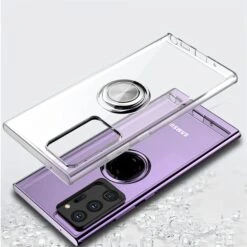 Coque Transparente Galaxy Note 20 Ultra Avec Anneau - Transparent -All For Phone Magasin coque galaxy note 20 ultra frac3673 2