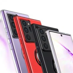 Coque Transparente Galaxy Note 20 Ultra Avec Anneau - Transparent -All For Phone Magasin coque galaxy note 20 ultra frac3673 5