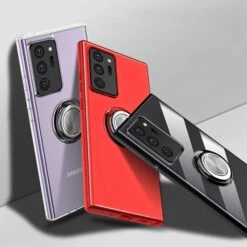 Coque Transparente Galaxy Note 20 Ultra Avec Anneau - Transparent -All For Phone Magasin coque galaxy note 20 ultra frac3673 6