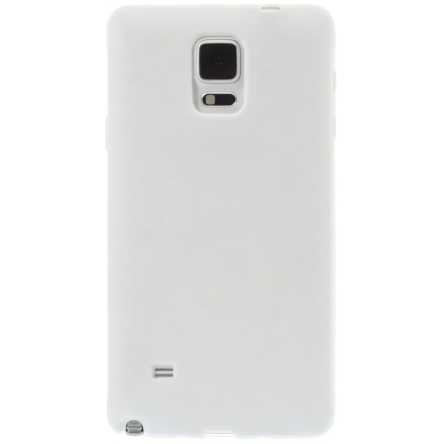 Coque Galaxy Note 4 Silicone Naked Blanc 4 Coque Galaxy Note 4 Silicone Naked Blanc – Image 2